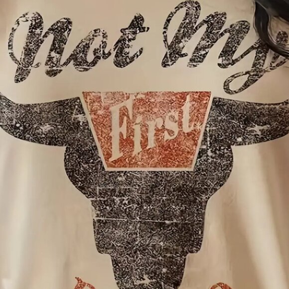 Apricot / XL(12) Short Sleeve T-Shirt. Women's Clothing - Picture 3 of 3